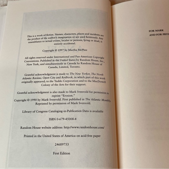 Bright Angel Time by Martha McPhee (1997, Hardcover) - Picture 6 of 11